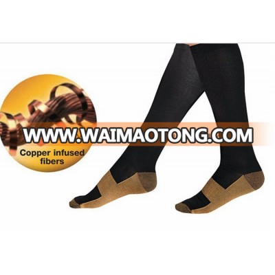 Miracle Copper - Anti-Fatigue Compression Nylon Socks