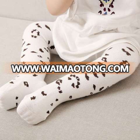 Baby Children Cotton Leopard Print Tights (TA608)